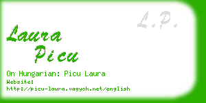 laura picu business card